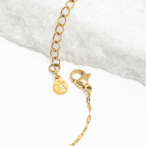 Collier en jaspe mosaïque